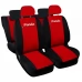 Coprisedili auto compatibili con PANDA HYBRID 2021 con schienale posteriore a scelta tra unito, diviso 50/50 e diviso 60/40 