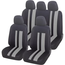 Coprisedili auto universali LS07 Set completo Sedili Anteriori e Posteriori con sedili standard