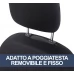 Coprisedili in tessuto per tutte le auto universali LS10 Set completo Sedili Anteriori e Posteriori