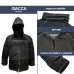 Tuta Moto Impermeabile Unisex Antipioggia Antivento con cappuccio a scomparsa con borsa inclusa 