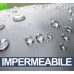 Telo Coprigambe Felpato Universale per Scooter, Moto, Regolabile Impermeabile e Antivento (Modello B)