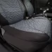 Coppia Coprisedili Anteriori Per Auto Universali In Tessuto Deluxe Gabardine