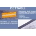 Telo Copriauto Felpato Smart w450 e w451 Impermeabile con Zip e Strisce Catarifrangenti, Adatto Per Interno e Esterno