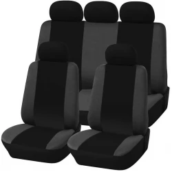Coprisedili auto compatibili universali per utilitaria in cotone versione bicolore