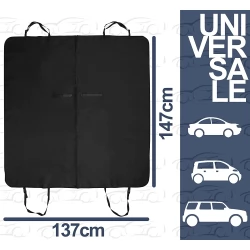 Telo Coprisedile Universale 4in1 Cani Gatti Animali Domestici per Auto SUV Furgone Camion, Impermeabile e Antigraffio