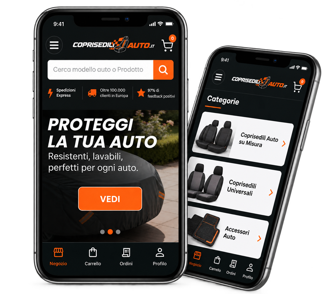 App Coprisediliauto.it per Android